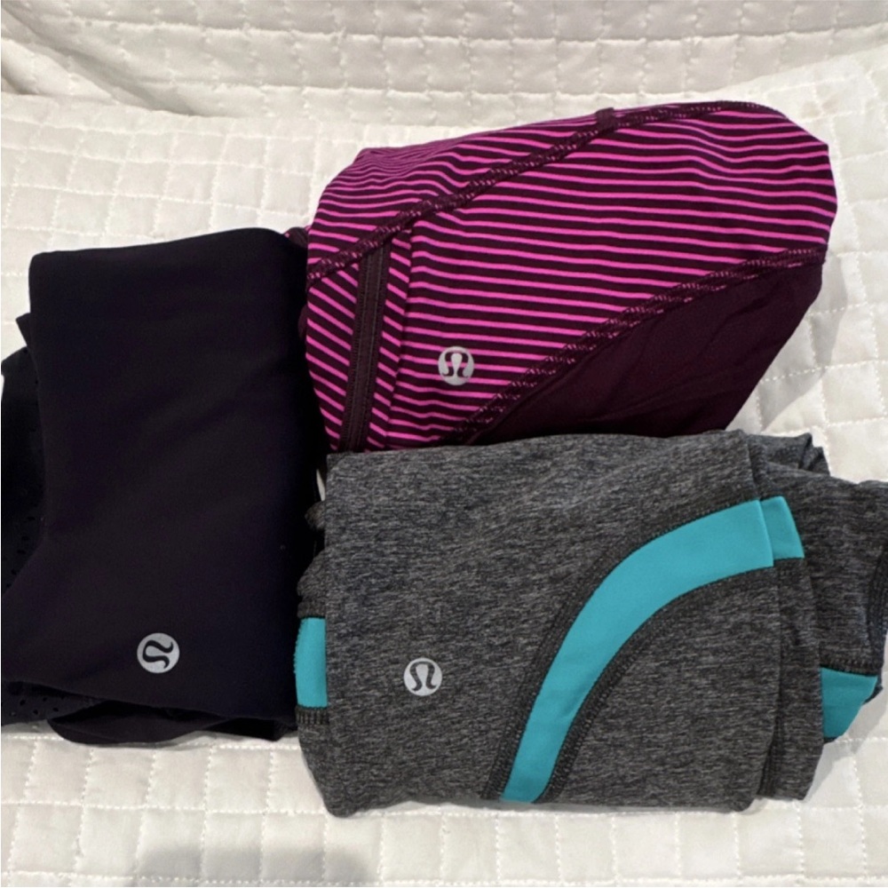 Lululemon Activewear Bundle Sz 6